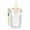 White, variant on 17oz Plastic Tumbler with Lid and Straw and Handle - Leak-Proof - Perfect for Iced Coffee, Smoothies, and Juice - Wide Mouth Reusable Water Bottle,Large Capacity Straw Drop Proof Portable Water Cups