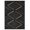 Black, variant on Geetinfly 5 x 7 ft Black Rectangular Geometric Modern Bedroom Living Room Dining Rom Soft Non Slip Polyester Machine Washable Area Rug