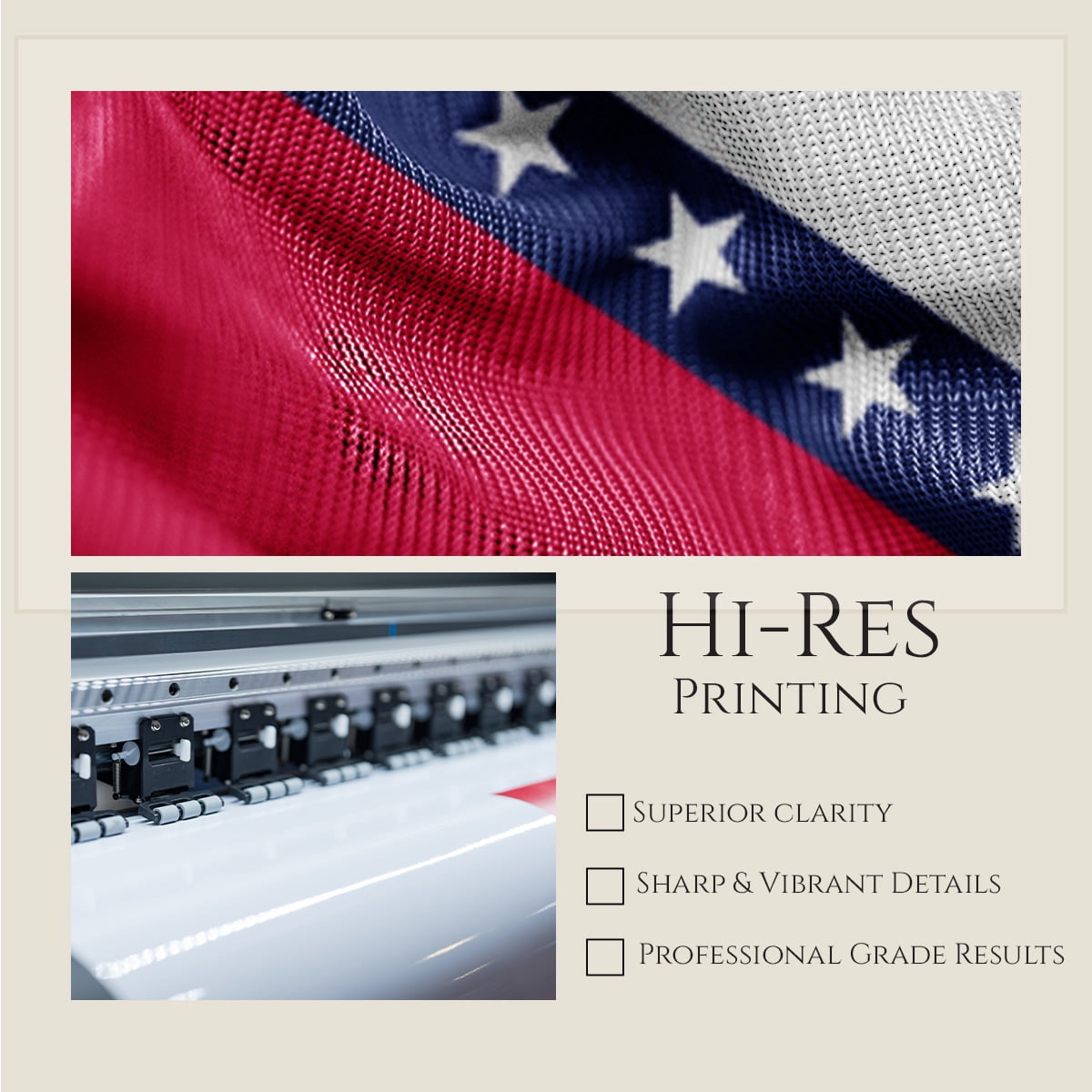 PromoPatriot 6 x 10 ft Nylon Outdoor Flag