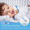 thumbnail image 3 of Kit de cuidado de bebé de 10 Uds., Kit de aseo para recién nacido, accesorios para el cuidado del bebé, tijeras, cortauñas, peine, cepillo, cuidado infantil seguro, 3 of 4