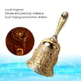 thumbnail image 3 of Campanilla De Mano, Campana De Escritorio De aleación Con Sonido Transparente Para El Aula, Cena Servicio De Línea De Alimentos Alarma Boda De Maestro, 3 of 7