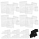 thumbnail image 5 of unbranded 1Jgo Bolsa Transparente Para Joyería Con Autoadherente Para Almacenaje Seguro, 5 of 8