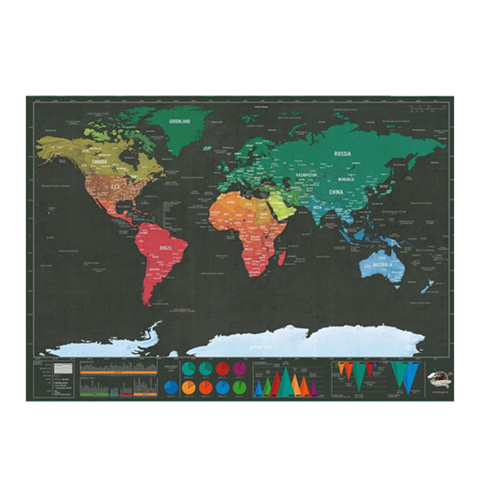Scraping Maps Magical Map Mini World Map Colorful Room Home Decor Wall Sticker Gifts Travel Posters For Marking New Walmart Com Walmart Com Scraping Maps Magical Map Mini World Map Colorful Room Home Decor Wall Sticker Gifts Travel Posters For Marking New Walmart Com Walmart Com