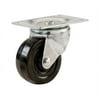 Shepherd Hardware 9480 Swivel Caster 4 in Dia x 1-1/4 in W Wheel 225 lb Weight Capacity Rubber Wheel