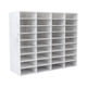 thumbnail image 2 of Gabinete organizador de cosméticos de 36 rejillas, estuche de almacenamiento de maquillaje para pestañas postizas de acrílico lavable, color blanco, 2 of 8