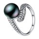 thumbnail image 4 of YSNOOWE Anillo De Zirconia Y En Cobre Para Mujer Accesorio De Joyería, 4 of 8