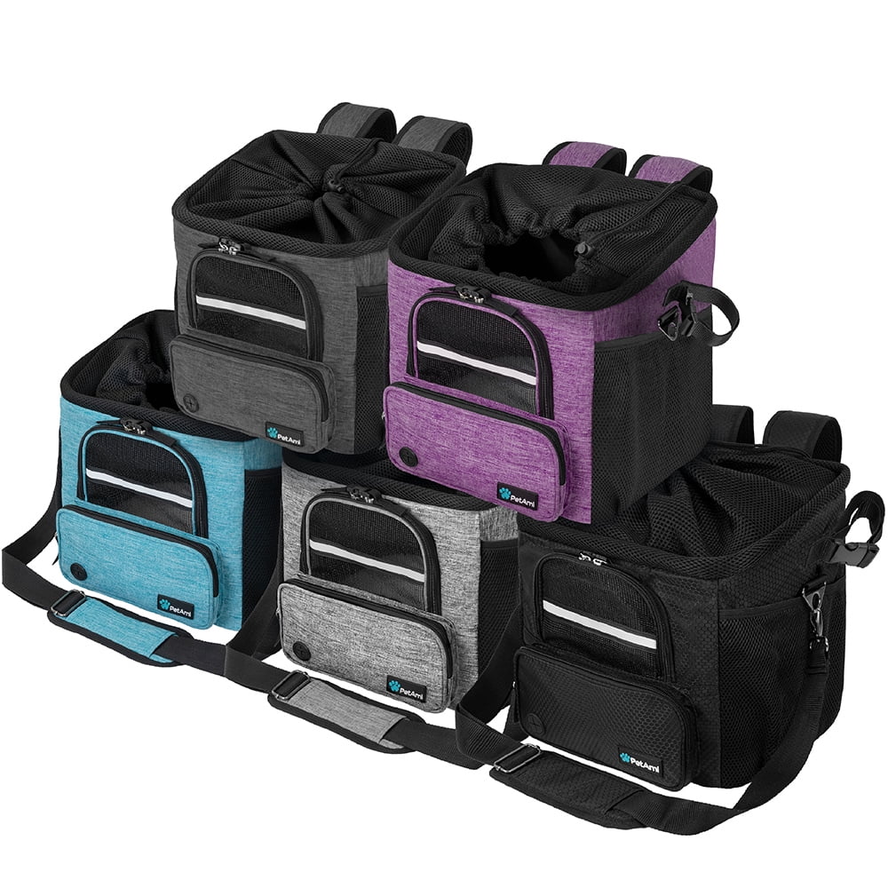 PetAmi 4-in-1 Small Backpack Carrier, Purple, 18 lb Limit