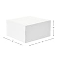 thumbnail image 3 of Hallmark 8" Square Gift AIF9 Boxes with Lids (5 White Gift Boxes) for Christmas, Birthdays, Holidays, 3 of 3
