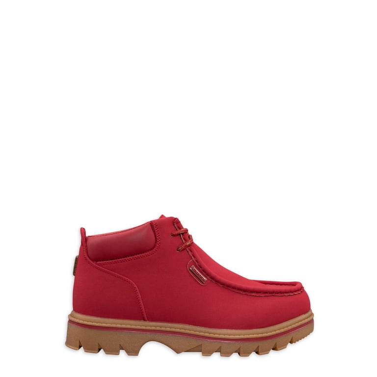 Men’s Lugz Men\'s leather Fringe Chukka Boots Lennox Red  Sz 7.5 Lugz Men main image 2