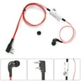 thumbnail image 1 of Headset for Walkie Talkie Headset Earphone Headset Two Way Radio PTT Microphone In Ear Type Earpiece for, 1 of 7