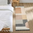 thumbnail image 3 of Yayeee Runner Rug for Bedroom 2'x6' Machine Washable Hallway Non Slip Mat, Abstract Shapes, 3 of 8