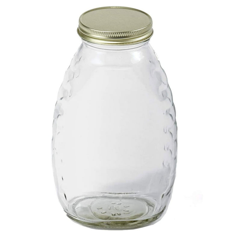  SARKAP Glass Jars with Airtight Lid– 10 OZ Honey Jar
