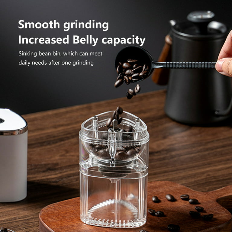 Coffee Grinder Electric, Portable Burr Coffee Grinder, Adjustable Espresso  Grinder, Usb Rechargeable Coffee Bean Grinder for Travel Camping Office