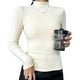 thumbnail image 1 of Camisas de manga larga con cuello alto para mujer, moda de otoño, capas básicas, ropa interior delgada, 1 of 6