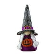 thumbnail image 1 of Xihbxyly Colgante de Gnomo de Halloween, Diseño Artesanal de Calabaza Bruja, Tela Suave, Decoración Versátil para Fiestas, Hogar, Oficina, 18 X 7 Cm, 1 of 5