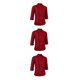 thumbnail image 1 of Wosthever Retro Chef Chaqueta Abrigo Uniforme Manga larga Hotel Cocina Ropa 3XL Rojo Type1 NO1, 1 of 6