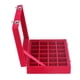thumbnail image 3 of Caja organizadora de joyas Bling Bling de terciopelo pequeña 24 compartimentos, 3 of 14