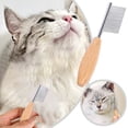 thumbnail image 1 of Mini Wooden Pet Grooming Comb Fine Teeth Detangling Tool For Dogs Cats Indoor Outdoor Use Gentle Massage, 1 of 5