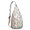 Beige, variant on Boho Seahorse Hiking Backpack – Tropical Coastal Sling Daypack with Watercolor Marine Life Design, Lightweight Waterproof Travel Bag for Beach, Hiking, and Outdoor Adventures