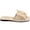 Beige, variant on Slides for Women Slippers with Cute Bow Slip On Slides Open Toe Vacation Beach & Houses Flat Sandals