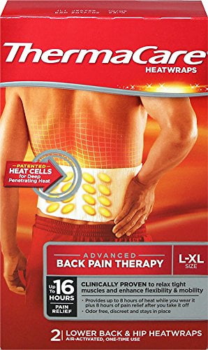 Lower back heat wrap Clearance