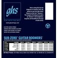 thumbnail image 2 of GHS Strings CR-GBUL SUB-Zero BOOMERS-Ultra Light 008-038, 2 of 5