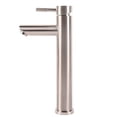 thumbnail image 4 of DAWOT One Handle Single Hole Tall Vessel Stainless Steel Sink Bathroom Faucet, Brushed Nickel 9/16 Connector, 4 of 10