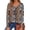 1 Multicolour Floral, variant on Womens Tops V Neck Short Sleeve Summer Shirts Babydoll Peplum Tops Tunic Dressy Casual Blouses