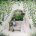 thumbnail image 3 of Fake Vines Fake Ivy Leaves Artificial Ivy, Ivy Garland Greenery Vines for Bedroom Decor Aesthetic Silk Ivy Vines for Room Wall Home Decoration, 3 of 6
