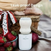 Babys Brew Portable Bottle Warmer, Travel Baby Bottle Warmer, (Warmer Set) White