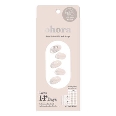 Ohora GEM Peach Stone - Semi-Cured Gel Nail