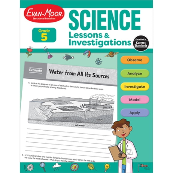 Pre-Owned Science Lessons and Investigations, Grade 5 Teacher Resource (Paperback) 1645140075 9781645140078