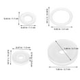 thumbnail image 2 of Toyvian 20Pcs Pressure Cooker Float Valve Gasket Replacement Kit Universal Fit White, 2 of 8