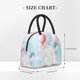 thumbnail image 2 of Balery Cute Elephant Bolsa de Almuerzo para Mujeres, Caja de Almuerzo, Bolsa de Almuerzo Pequeña Impermeable, Tote de Almuerzo Reutilizable con Gran Capacidad, 2 of 6