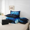 thumbnail image 6 of jejeloiu Ball Game 7pcs Bedding Comforter Set,Sport Theme Queen Bedding Sets For Teens Reversible, 6 of 8