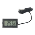 thumbnail image 2 of Mosiee Mini Lcd Digital Thermometer Temperature Meter Tester Gauge W/ Waterproof Probe Refrigerator Fridge Thermometer, 2 of 9