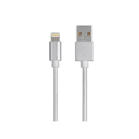 UPC: 0889028074732 | Monoprice Palette Series MFi Certified Lightning to USB Charge & Sync Cable  3ft White