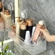 thumbnail image 5 of Organizador de Baño Encimera Taza de Succión Fuerte Estante de Baño Estante de Almacenamiento Montado en la Pared Cesta de Almacenamiento de Plástico Estante de Herramientas de Maquillaje Conveniente, 5 of 6