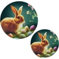 thumbnail image 7 of SKYSONIC 2Pcs Cute Bunny and Easter Eggs Pot Holders Trivets, Cartoon Cotton Thread Weave Trivet Heat Resistant Mats Pot Teapot Protection Table Decorative, 7 of 7