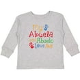 thumbnail image 3 of Inktastic My Abuela and Abuelo Love Me Boys or Girls Long Sleeve Toddler T-Shirt, 3 of 5