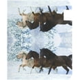 thumbnail image 3 of A Horse Running The Snow Magnetic Mailbox Cover MailWraps Garden Yard Home Decor for Outside Oversized-25.5" x20.8", 3 of 5
