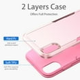 thumbnail image 3 of Designed for iPhone XR Heavy Duty Case, Protection Shockproof Dropproof Dustproof Anti-Scratch Phone Case Cover for iPhone XR Heavy Duty Case, Pink, 3 of 8