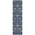 thumbnail image 2 of Addison Rugs Chantille Indoor/Outdoor Traditional Global Navy Machine Washable Runner Rug, 2'3" x 7'6", 2 of 8