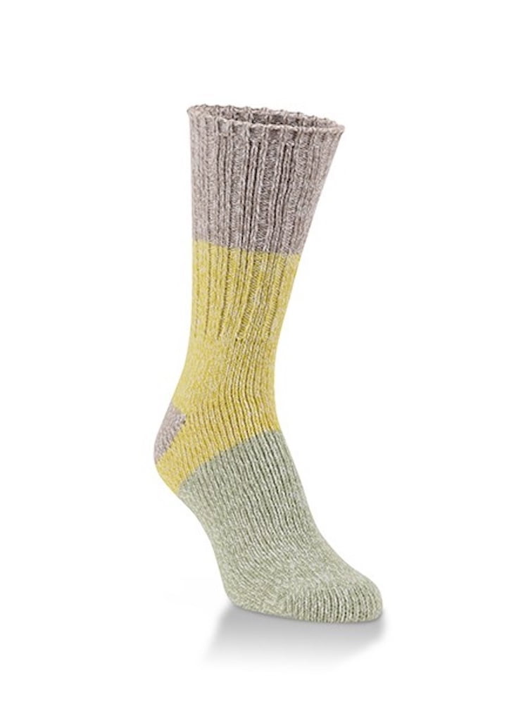 World/'s Softest Socks Weekend Collection Gallery Crew Sand Dune