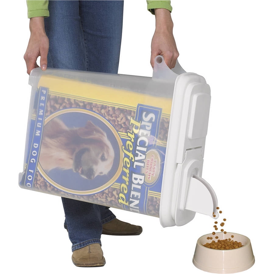 Buddeez 32 Quart "BagIn" Pet Food Dispenser, Holds Up To 22 Lbs