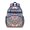 Blue-4, variant on Energy Emotional Mandala Student Backpack Spacious Adjustable Padded Straps Chest Buckle Lightweight Durable School Backpack