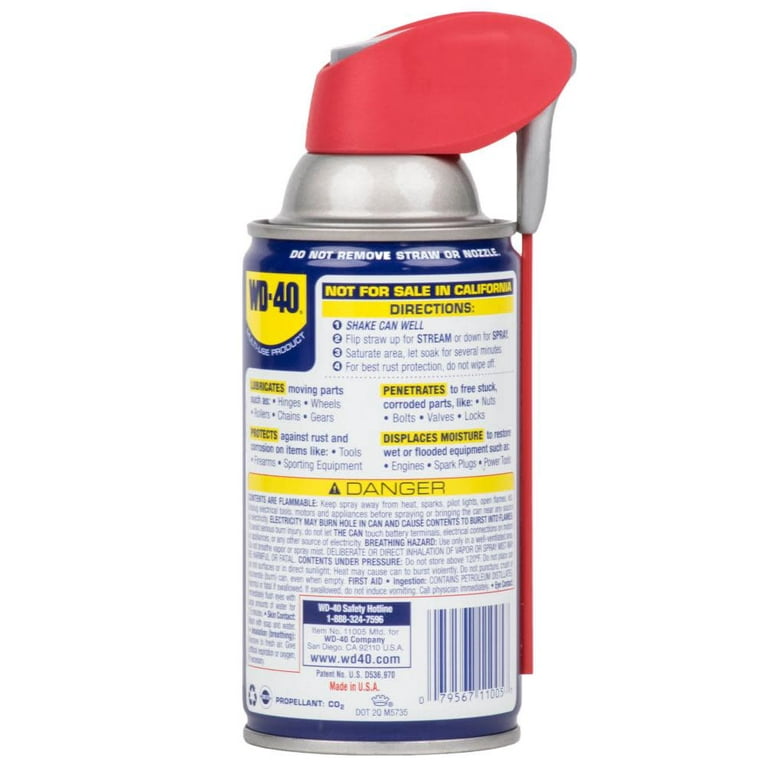 Original WD-40 Formula, Multi-Use Product With Smart Straw Sprays