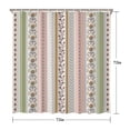 thumbnail image 5 of Waterproof Bohemian Shower Curtain 72x72 Inch Boho Style Polyester Unique Shower Curtain for Bathroom Hotel Home Decor with 12 Plastic Hooks, 5 of 5