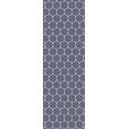 thumbnail image 2 of Aspen Brands RUG1B26 Tapis Moderne Design Européen 2 x 6 Pieds - Bleu & Blanc, 2 of 2