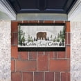 thumbnail image 2 of Ivory Pines Cabin Printed Outdoor Door Mat, design by Jennifer Pugh, 18"x30", 2 of 8